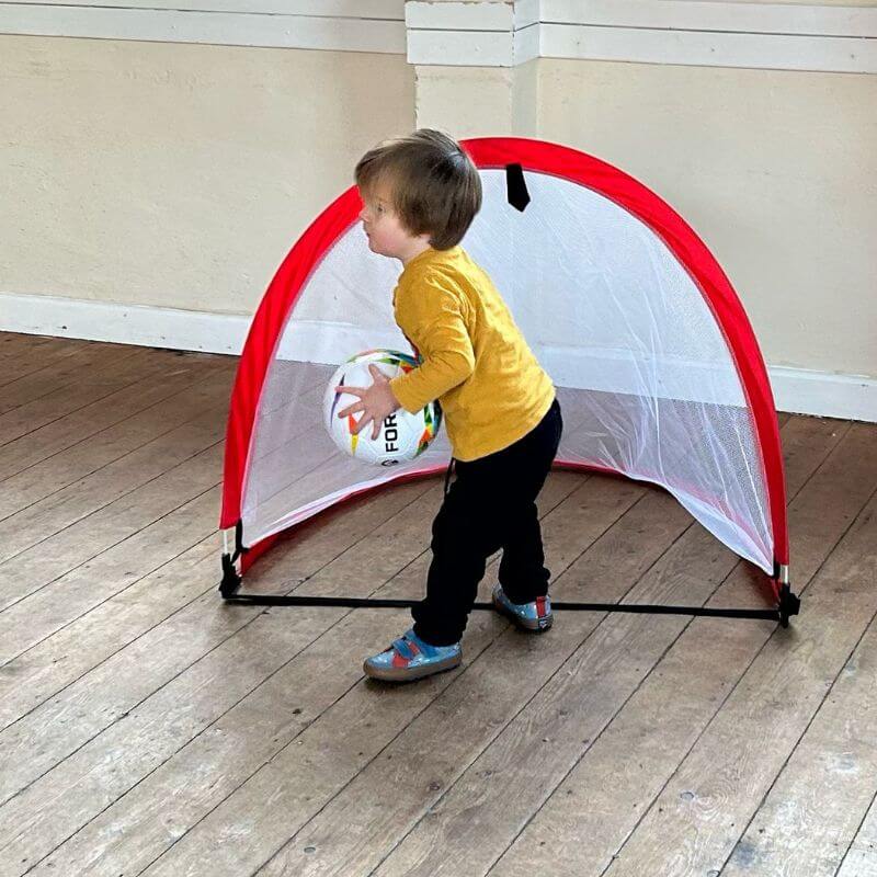 Little kids playing ball sports